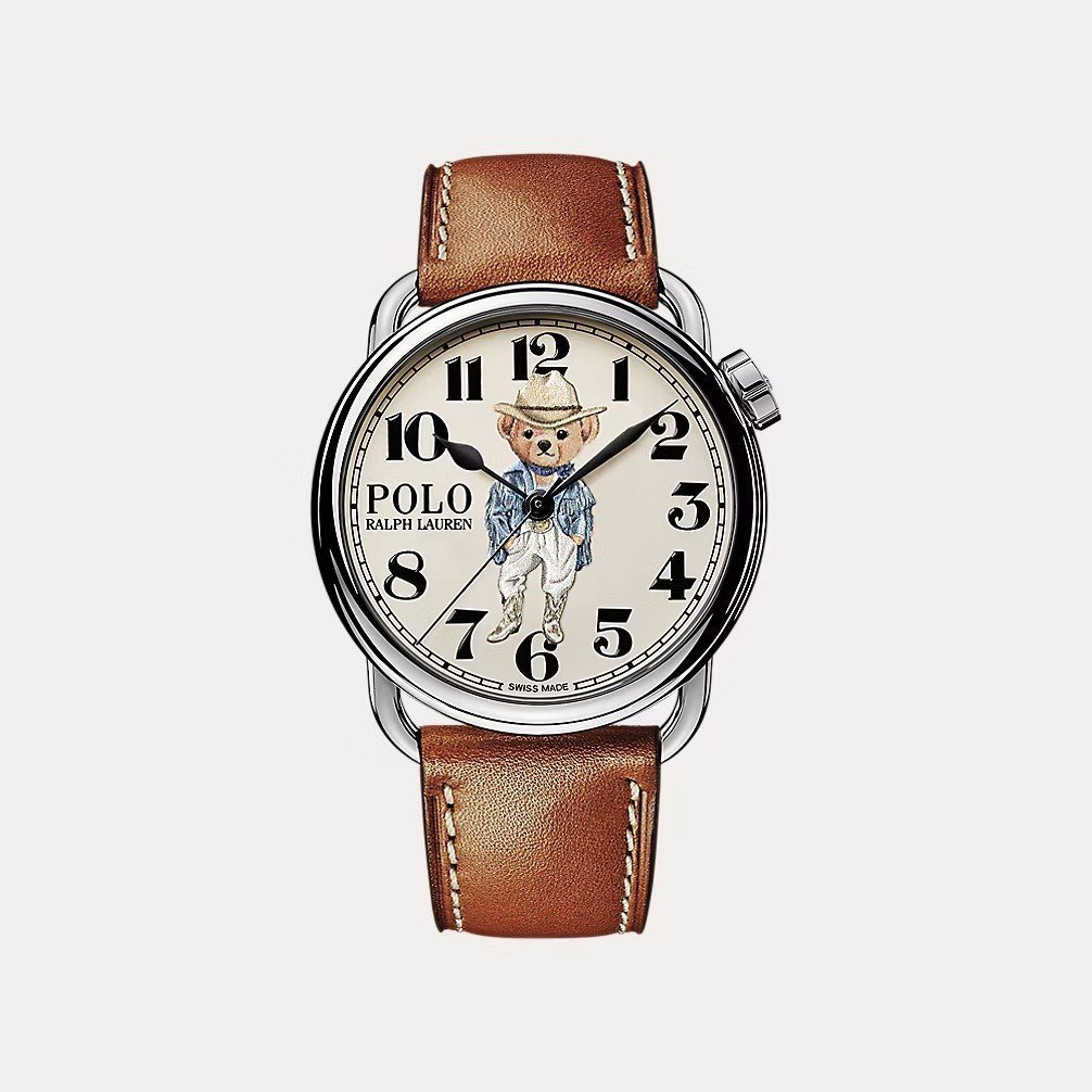 38 MM Ricky Cowgirl Polo Bear Watch
