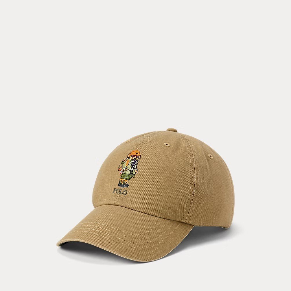 Polo Bear Twill Ball Cap