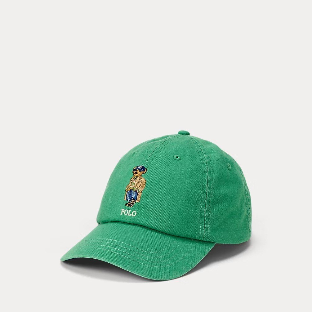 Polo Bear Twill Ball Cap
