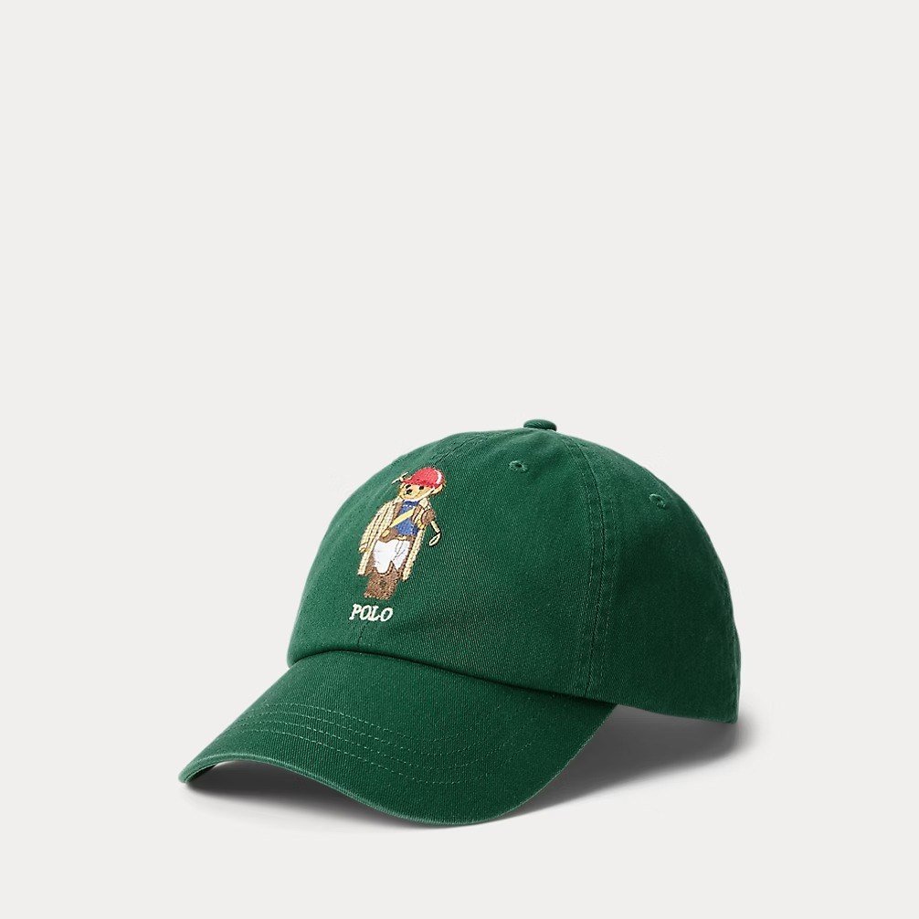 Polo Bear Twill Ball Cap