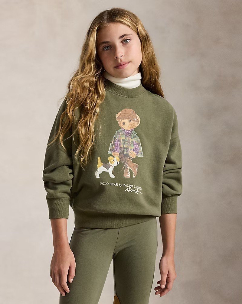 Polo Bear Fleece Sweatshirt