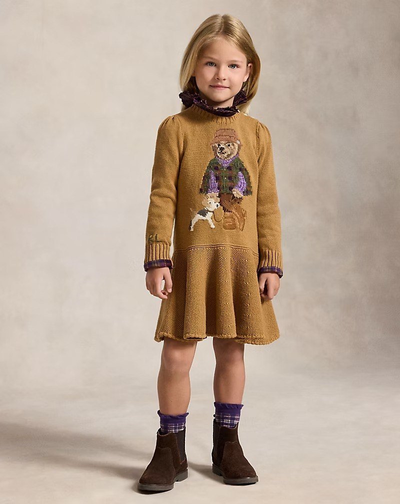 Polo Bear Sweater Dress