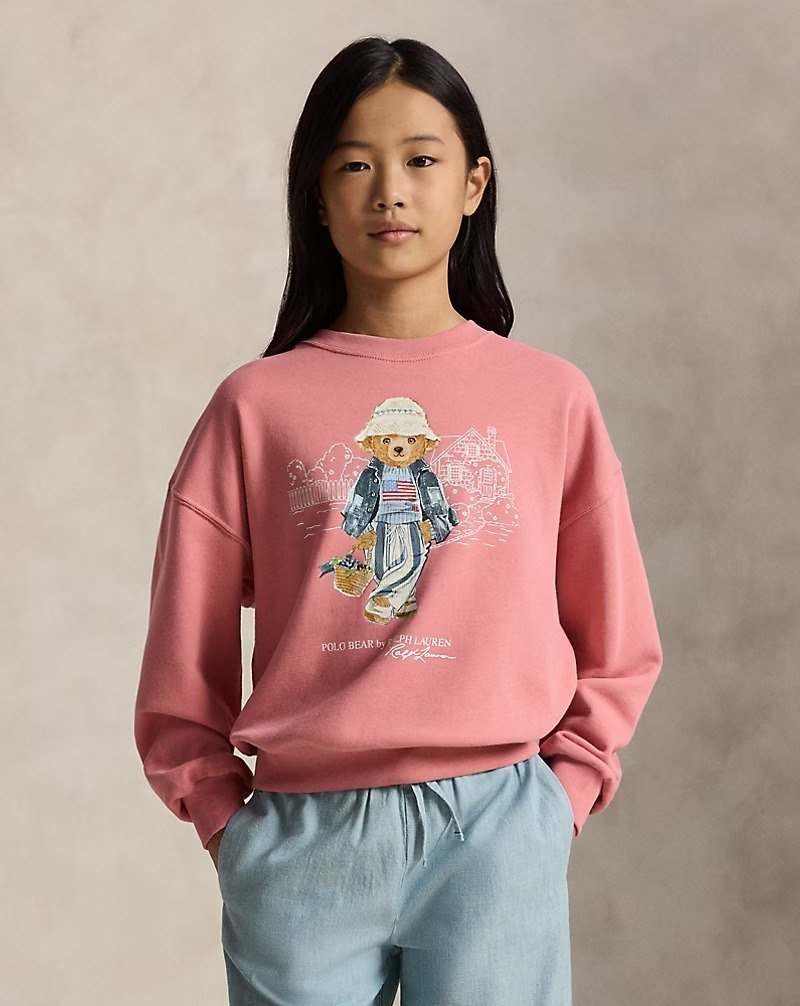Polo Bear Terry Sweatshirt