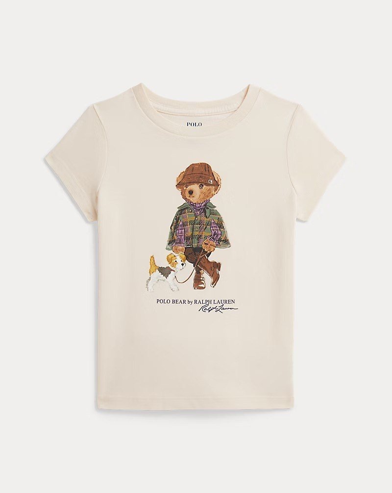 Polo Bear Cotton Jersey Tee