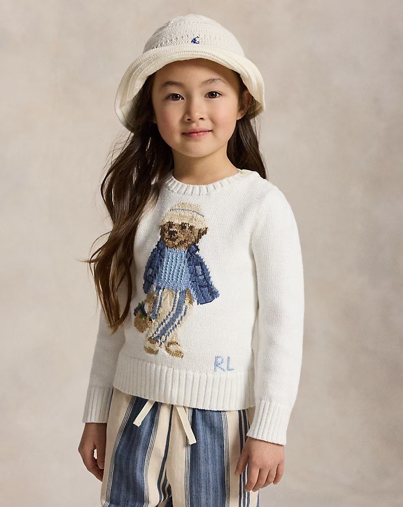 Polo Bear Cotton Sweater