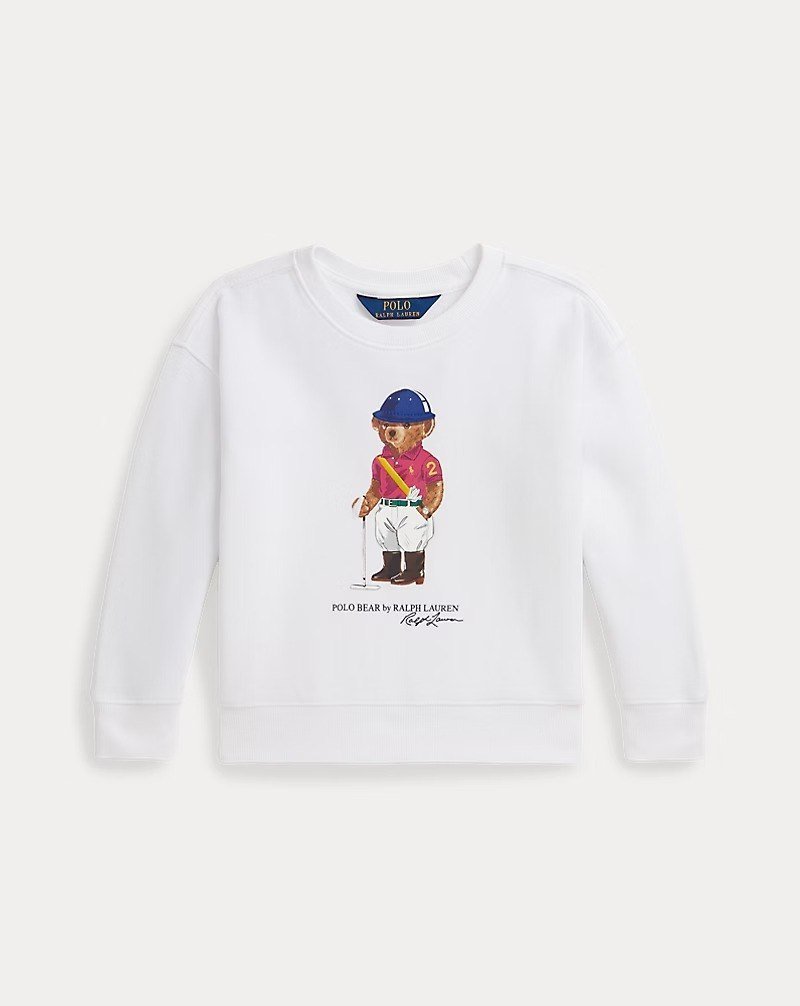 Polo Bear Fleece Boxy Sweatshirt
