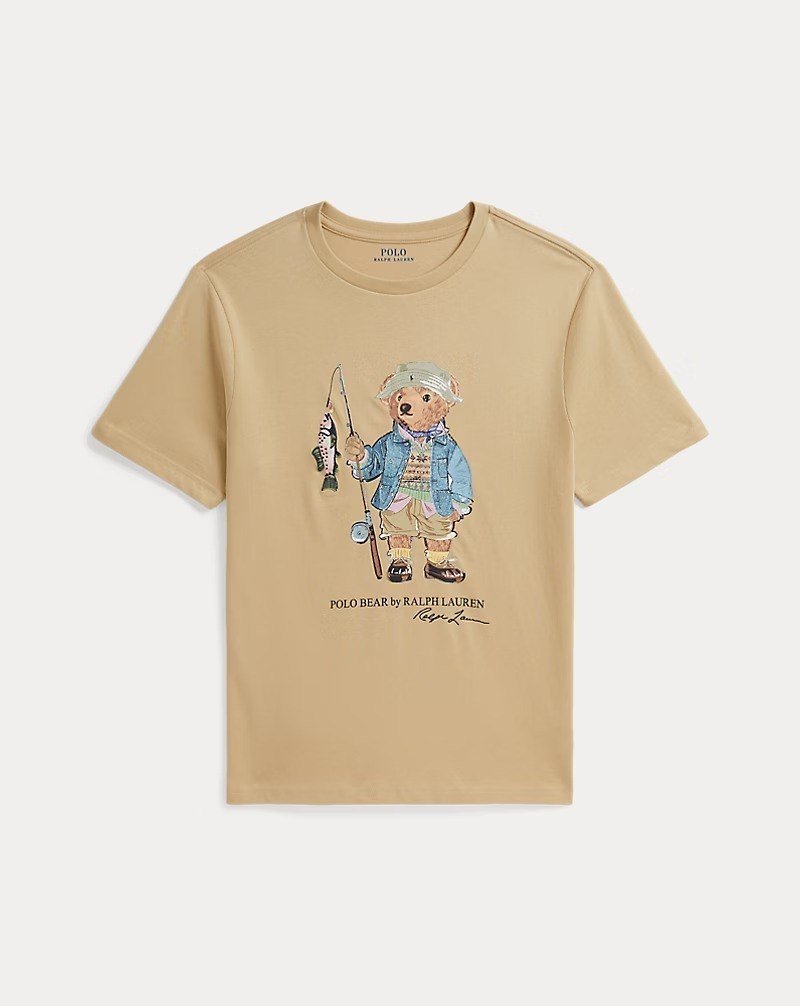 Polo Bear Cotton Jersey Tee