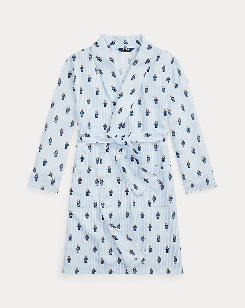 Polo Bear Flannel Robe