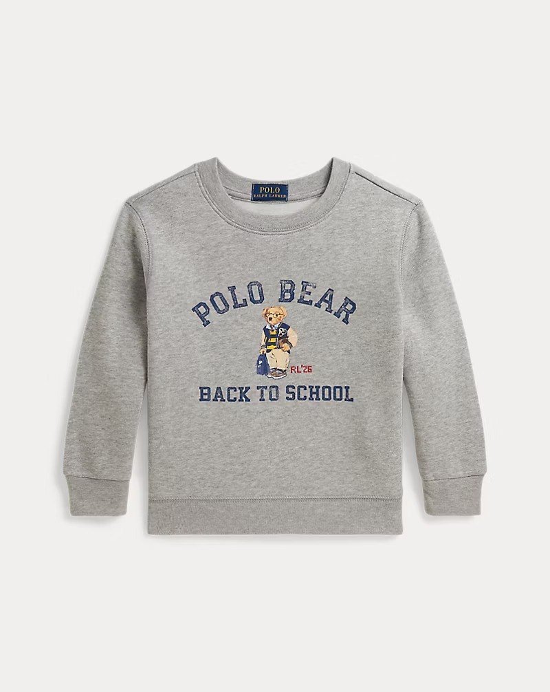Polo Bear Fleece Sweatshirt