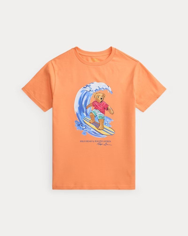 Polo Bear Cotton Jersey Tee