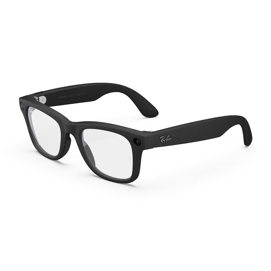 Wayfarer (Gen 2) Frame color:Matte Black
Lens color:Clear