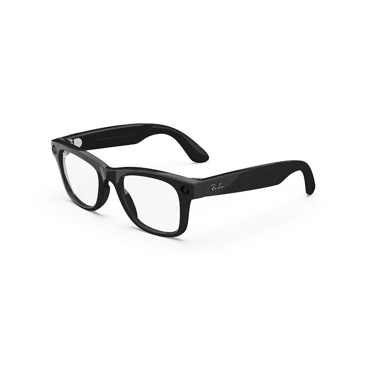 Wayfarer (Gen 1) Frame color:Shiny Black
Lens color:Clear