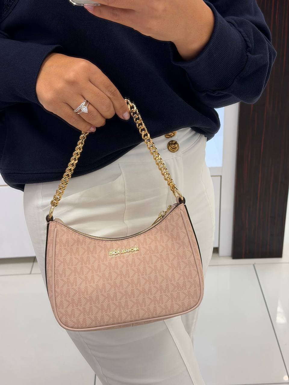 BOLSA DE OMBRO COM ALÇA EXTRA JET SET