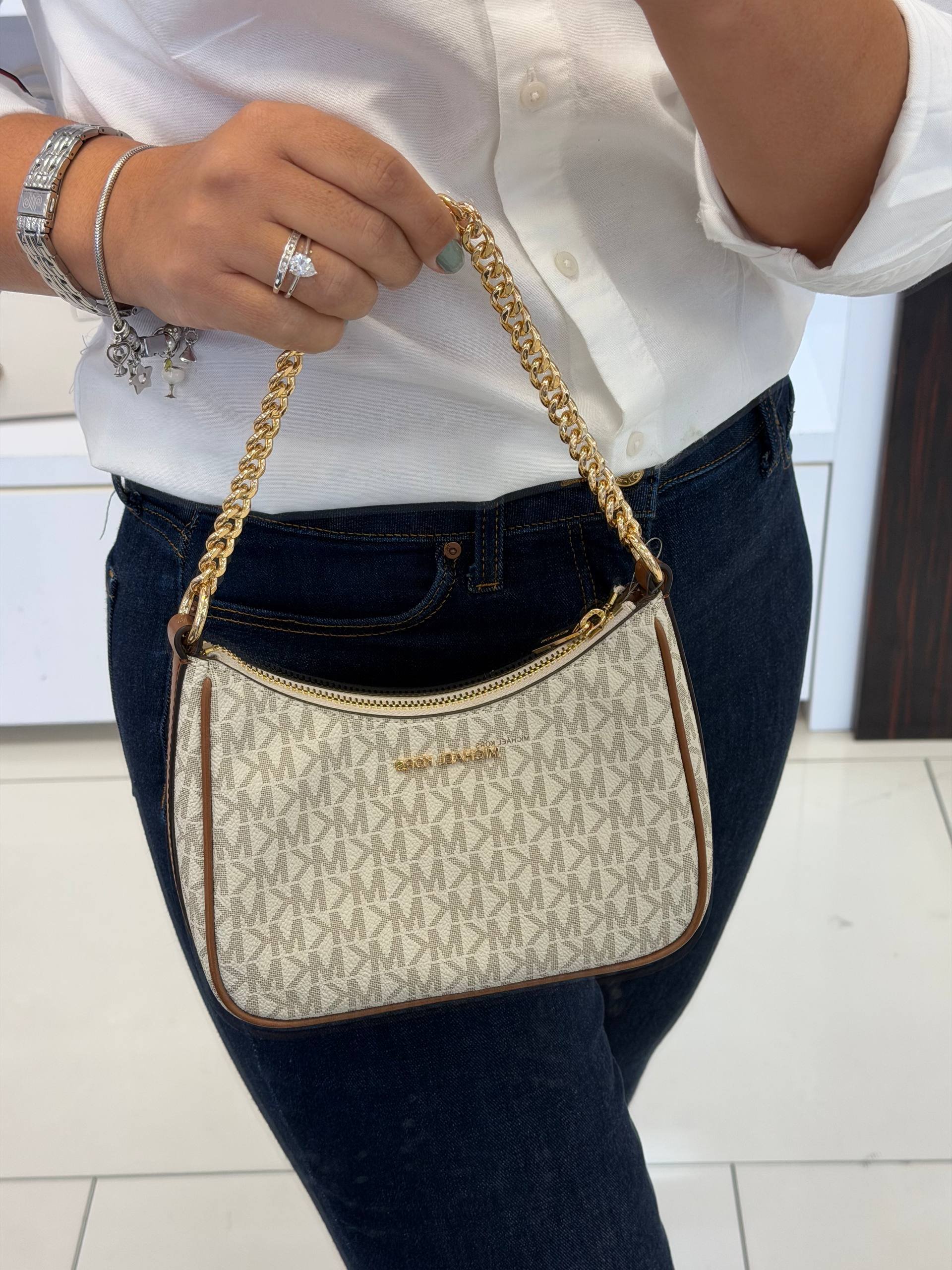 BOLSA DE OMBRO COM ALÇA EXTRA JET SET