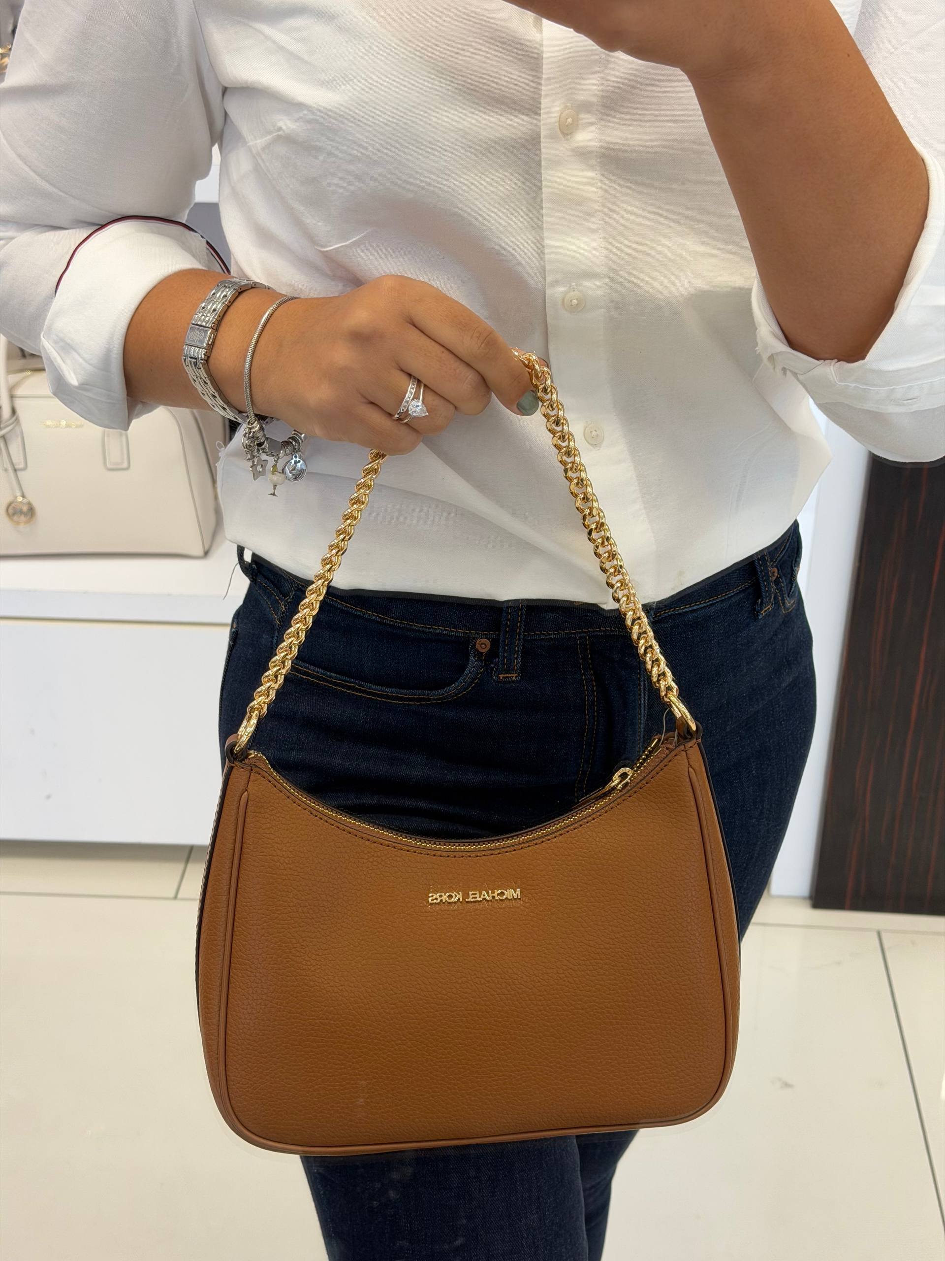 BOLSA DE OMBRO COM ALÇA EXTRA JET SET