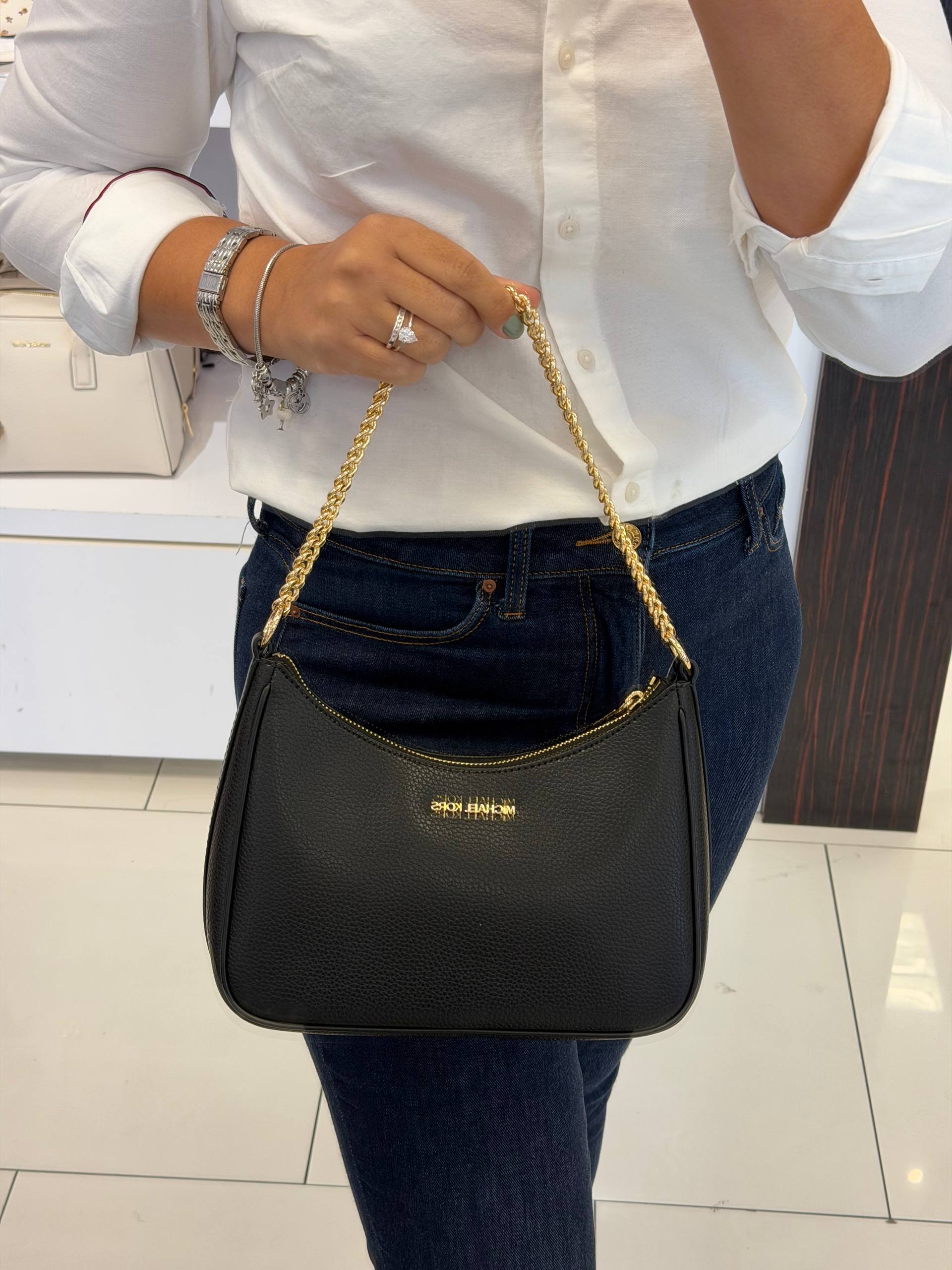 BOLSA DE OMBRO COM ALÇA EXTRA JET SET