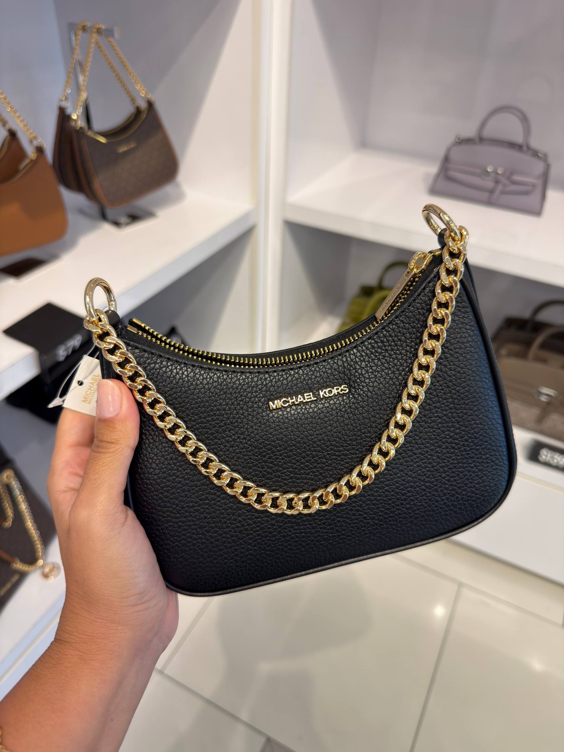 BOLSA DE OMBRO COM ALÇA EXTRA JET SET