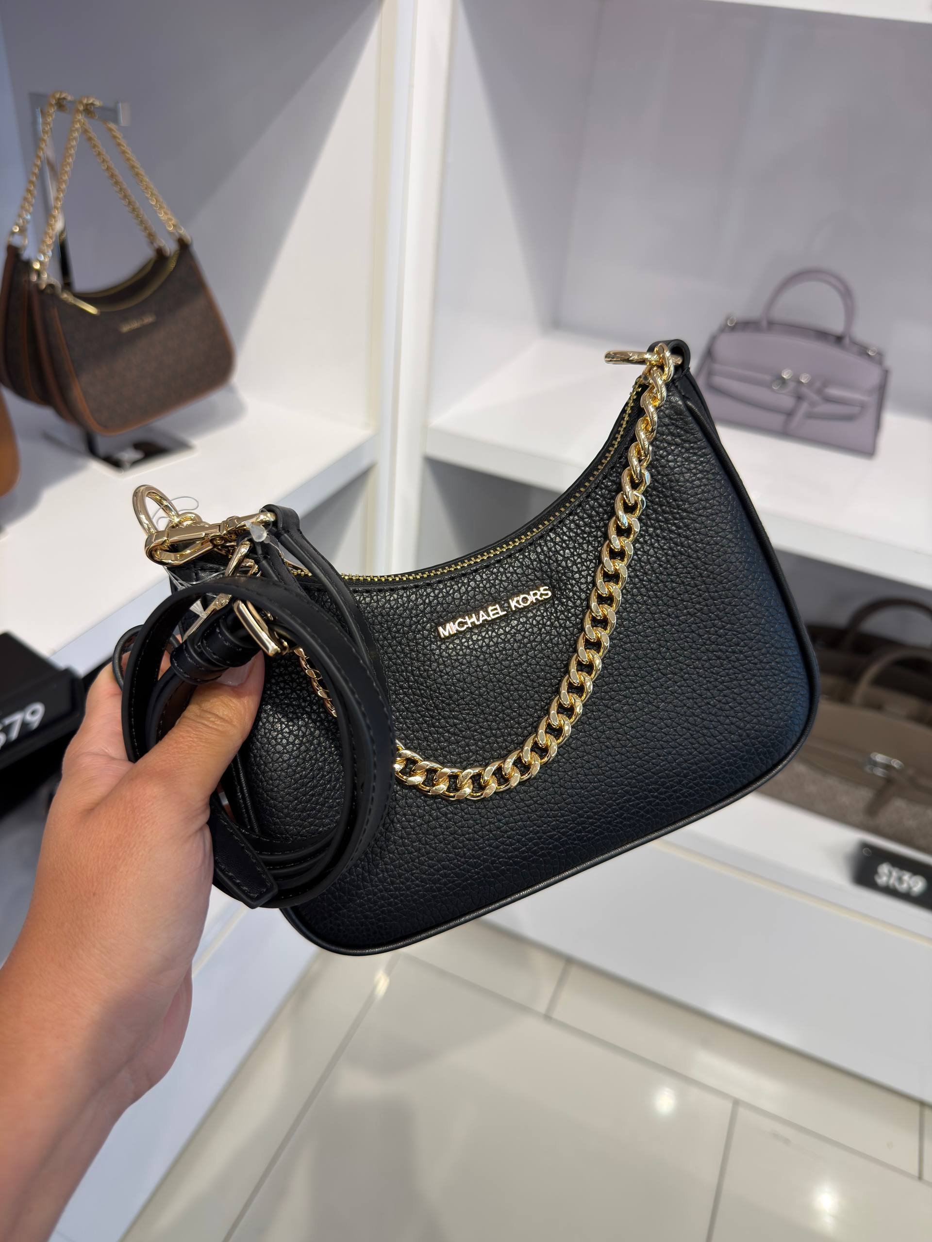 BOLSA DE OMBRO COM ALÇA EXTRA JET SET