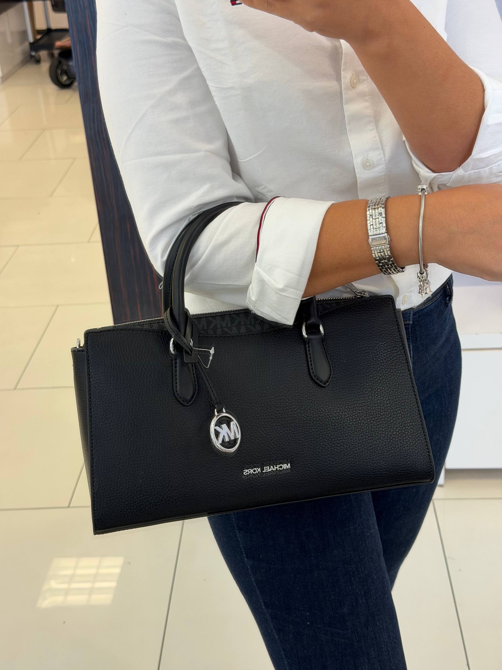 BOLSA ARDEN DE MÃO COM ALÇA EXTRA
