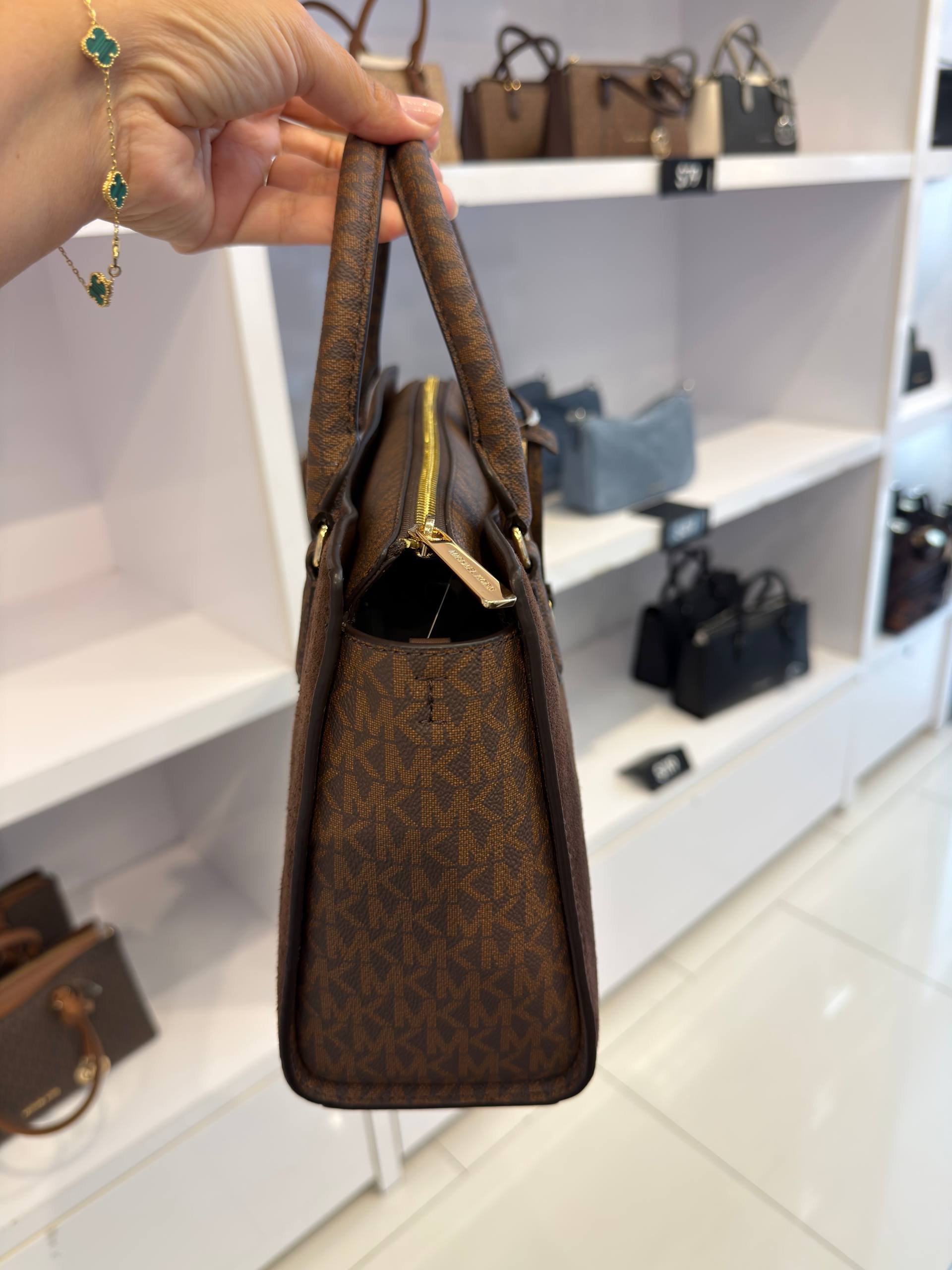 BOLSA ARDEN DE MÃO COM ALÇA EXTRA