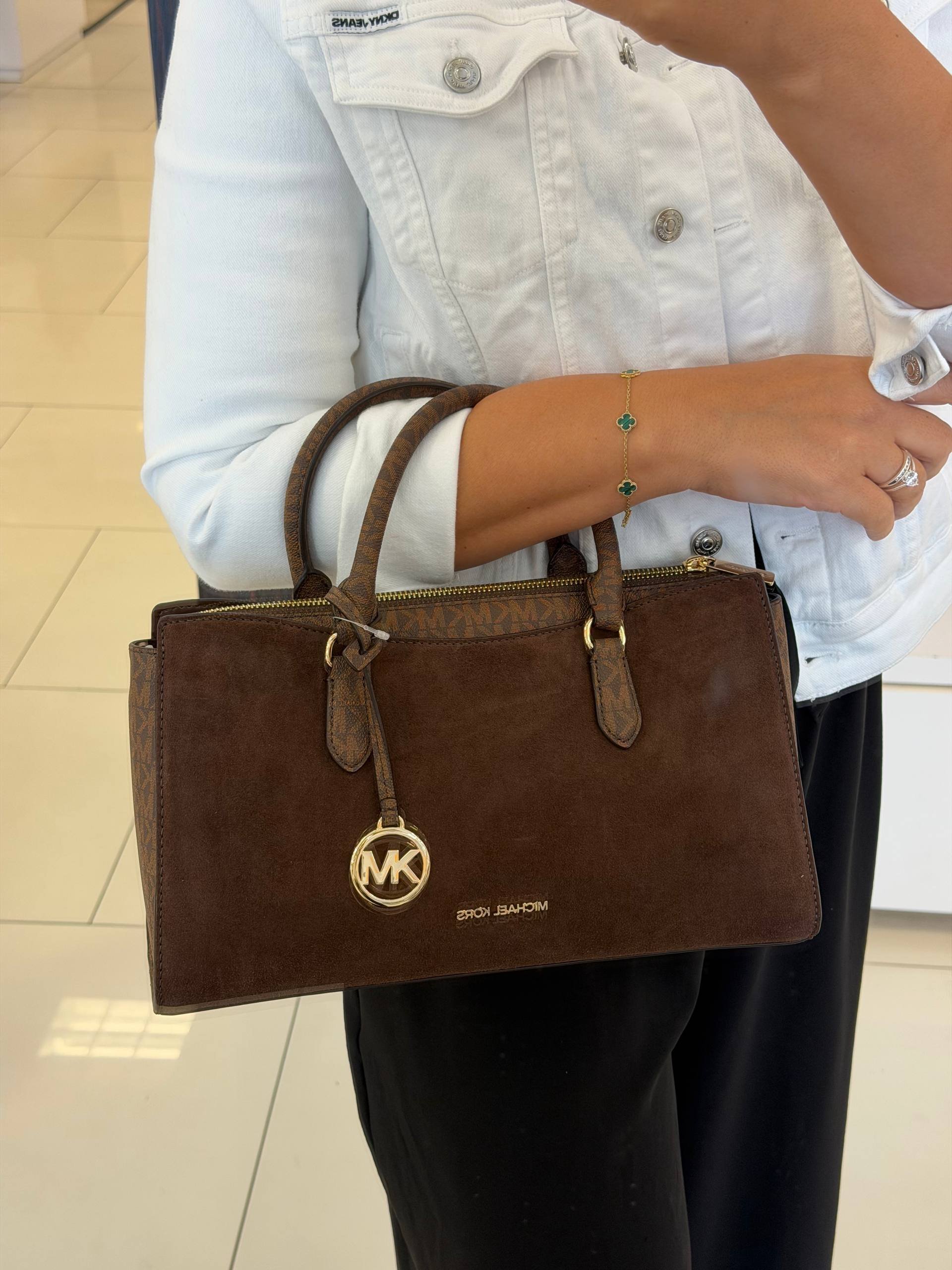 BOLSA ARDEN DE MÃO COM ALÇA EXTRA