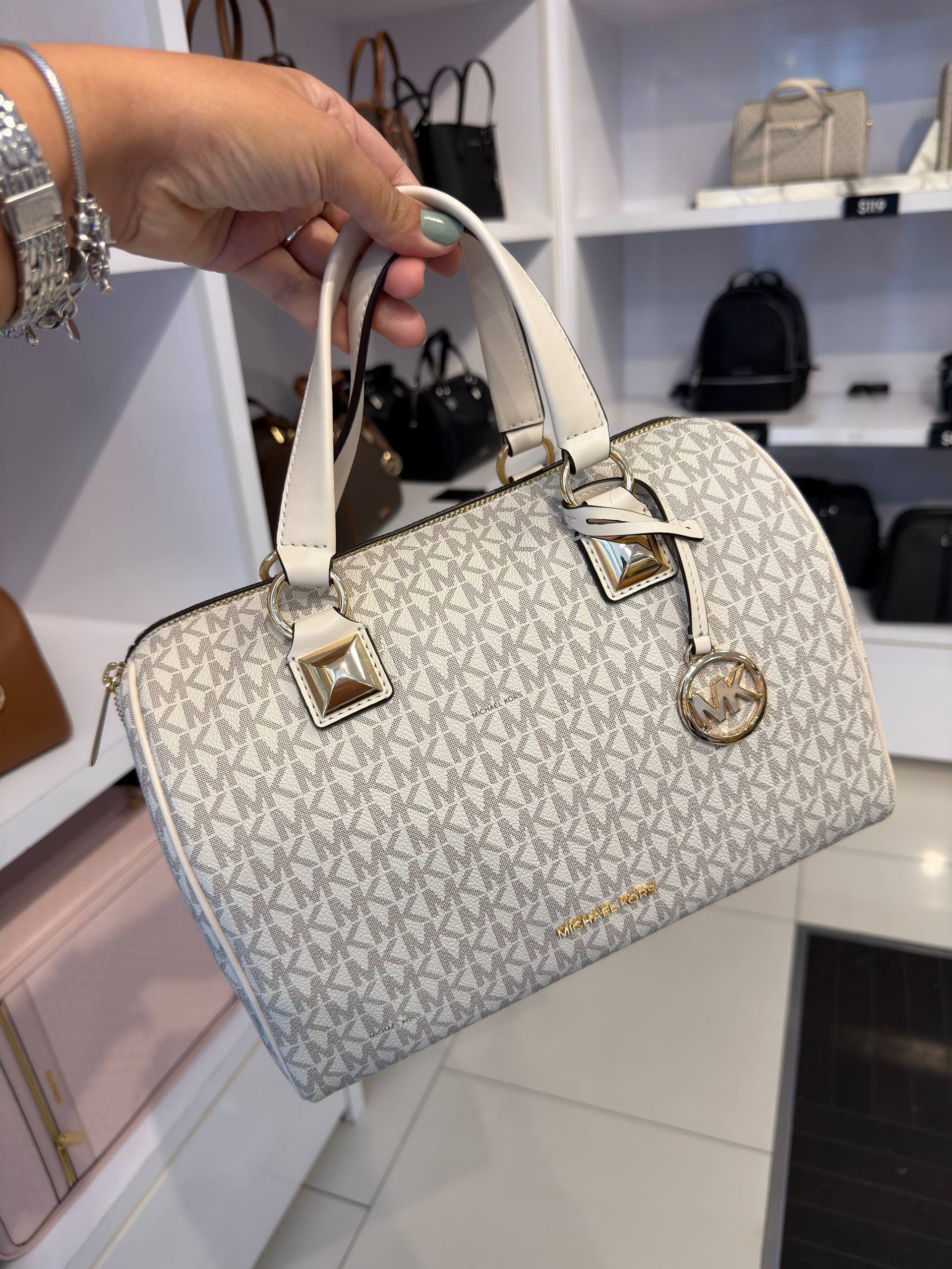 BOLSA GRAYSON DE MÃO COM ALÇA EXTRA