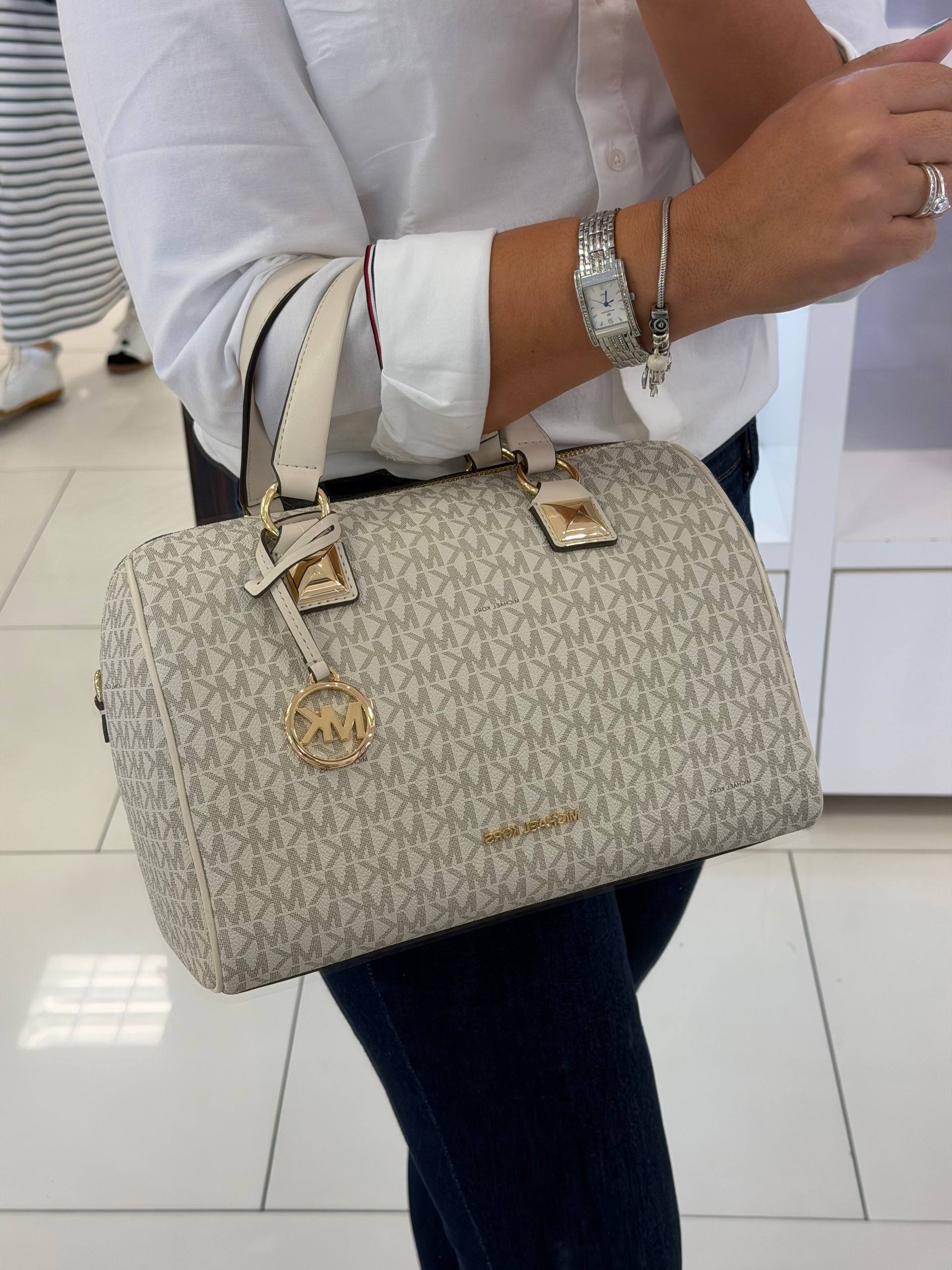 BOLSA GRAYSON DE MÃO COM ALÇA EXTRA