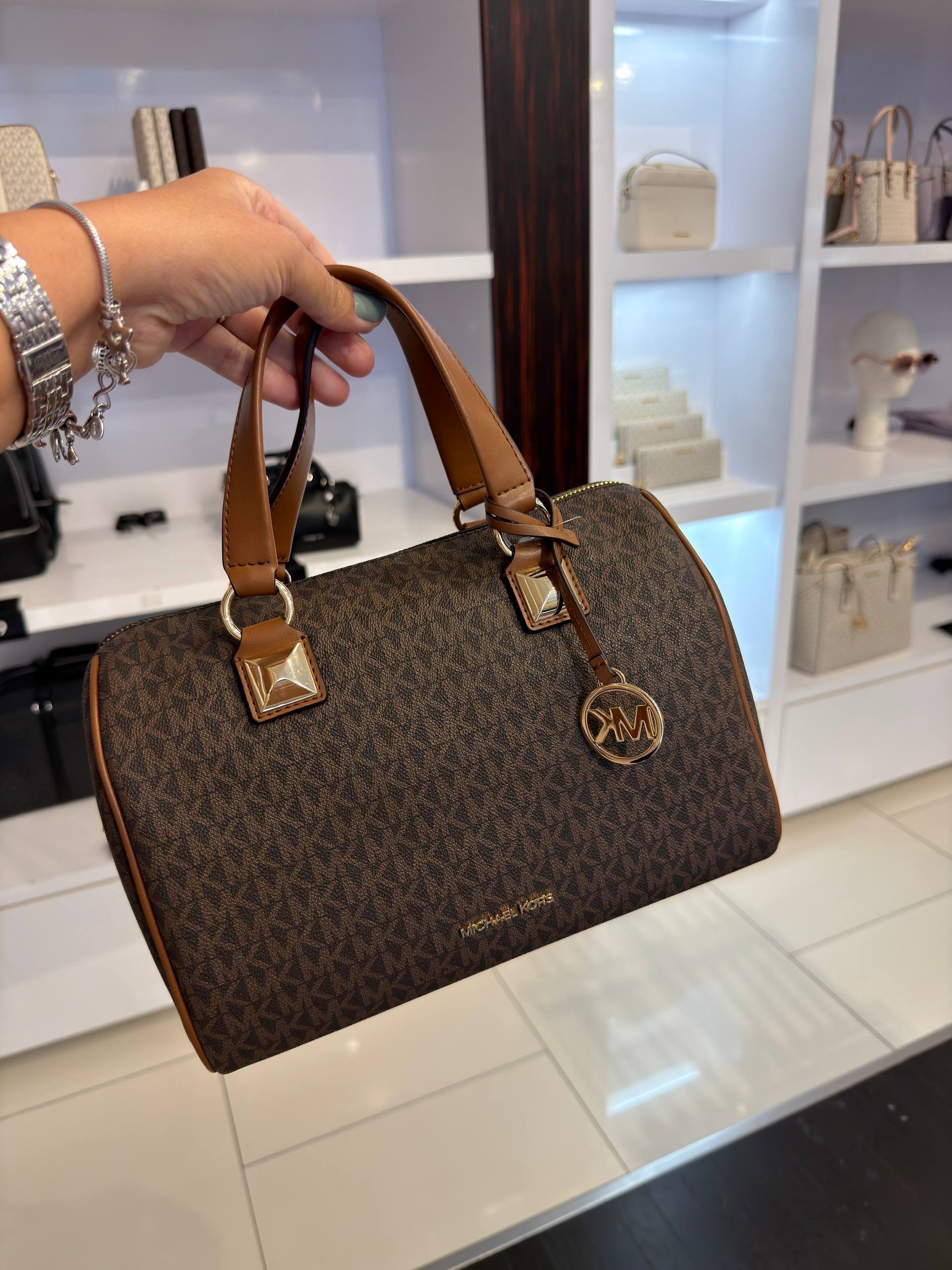 BOLSA GRAYSON DE MÃO COM ALÇA EXTRA