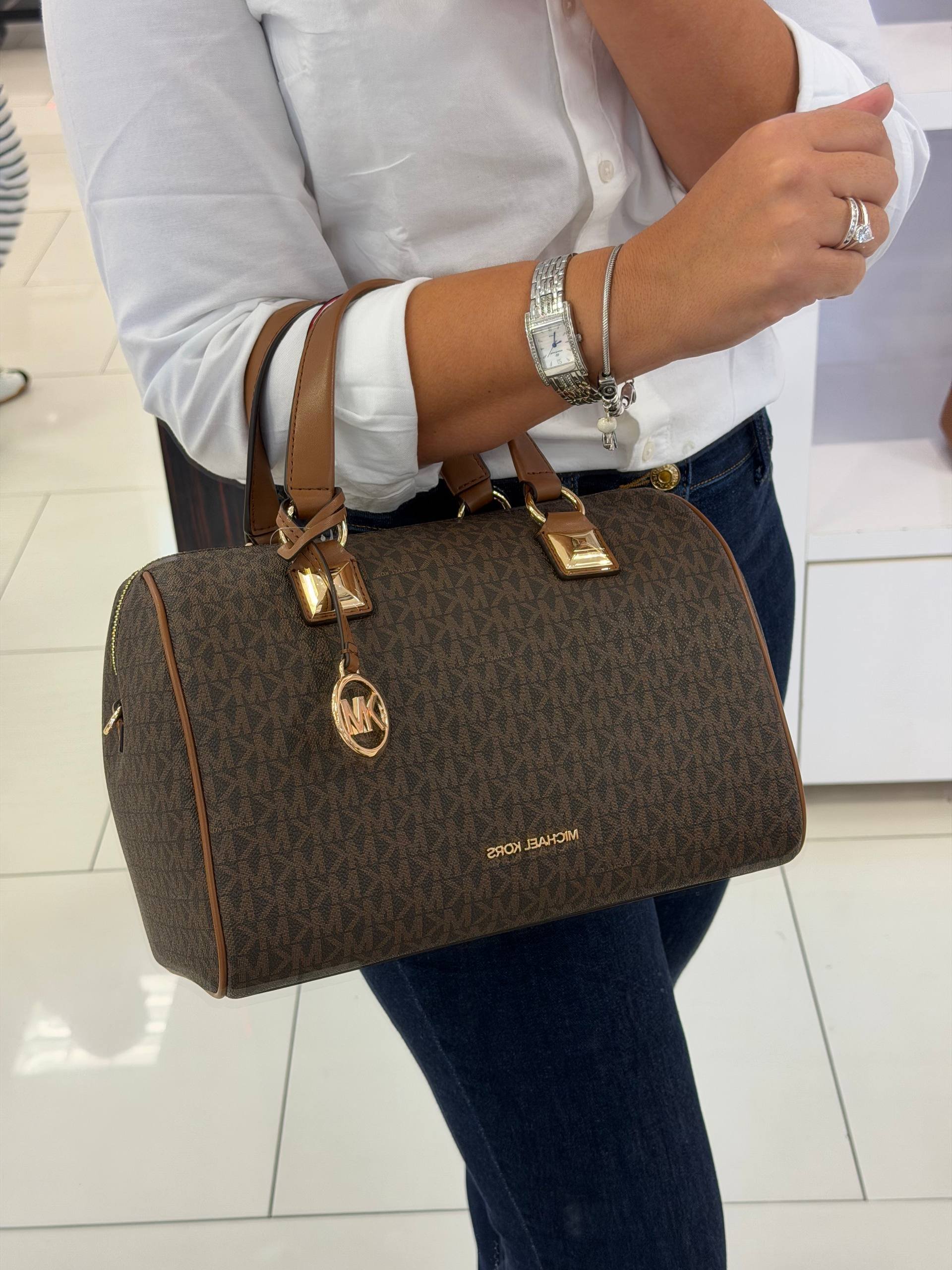 BOLSA GRAYSON DE MÃO COM ALÇA EXTRA
