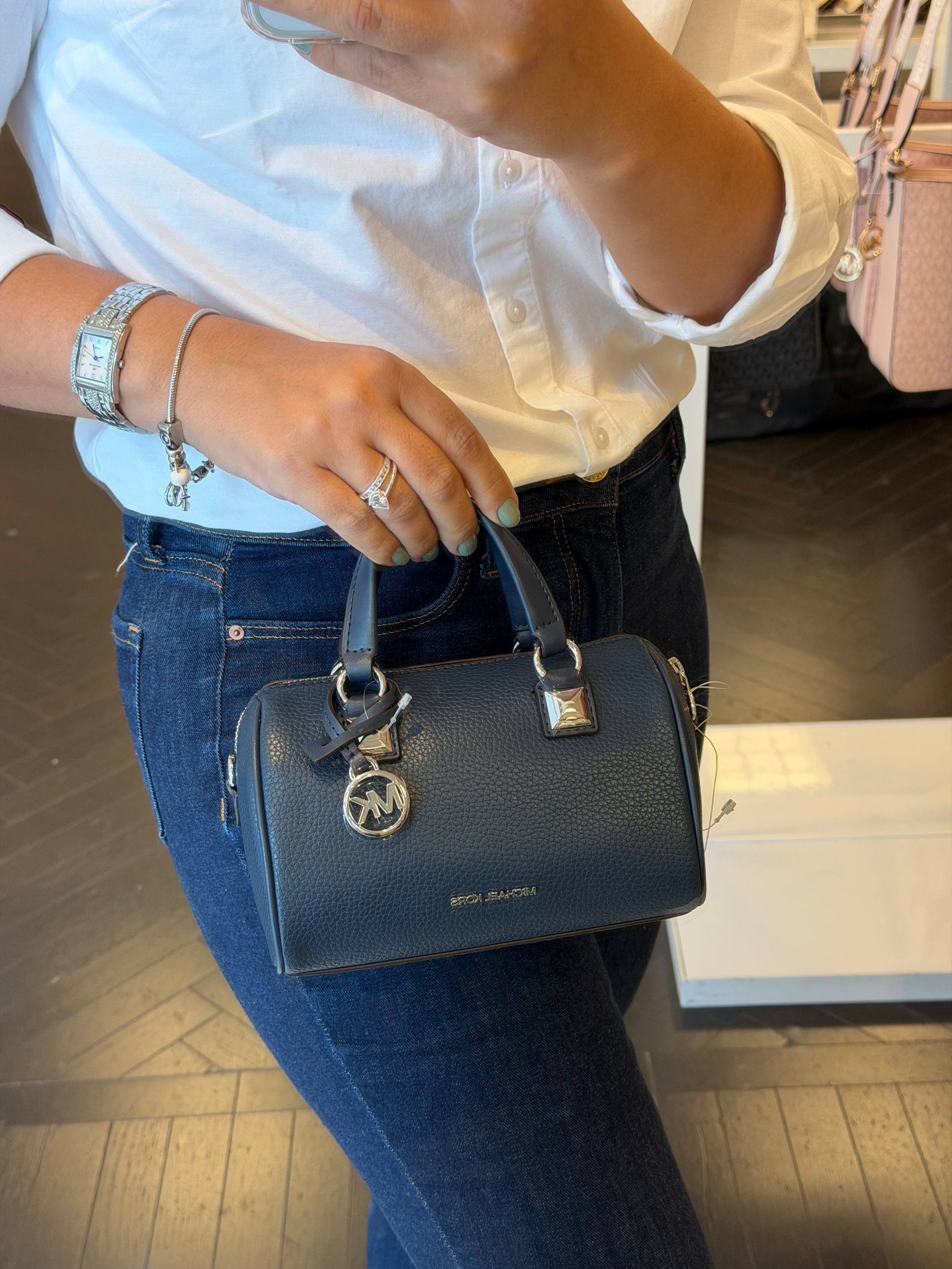 BOLSA GRAYSON DE MÃO COM ALÇA EXTRA
