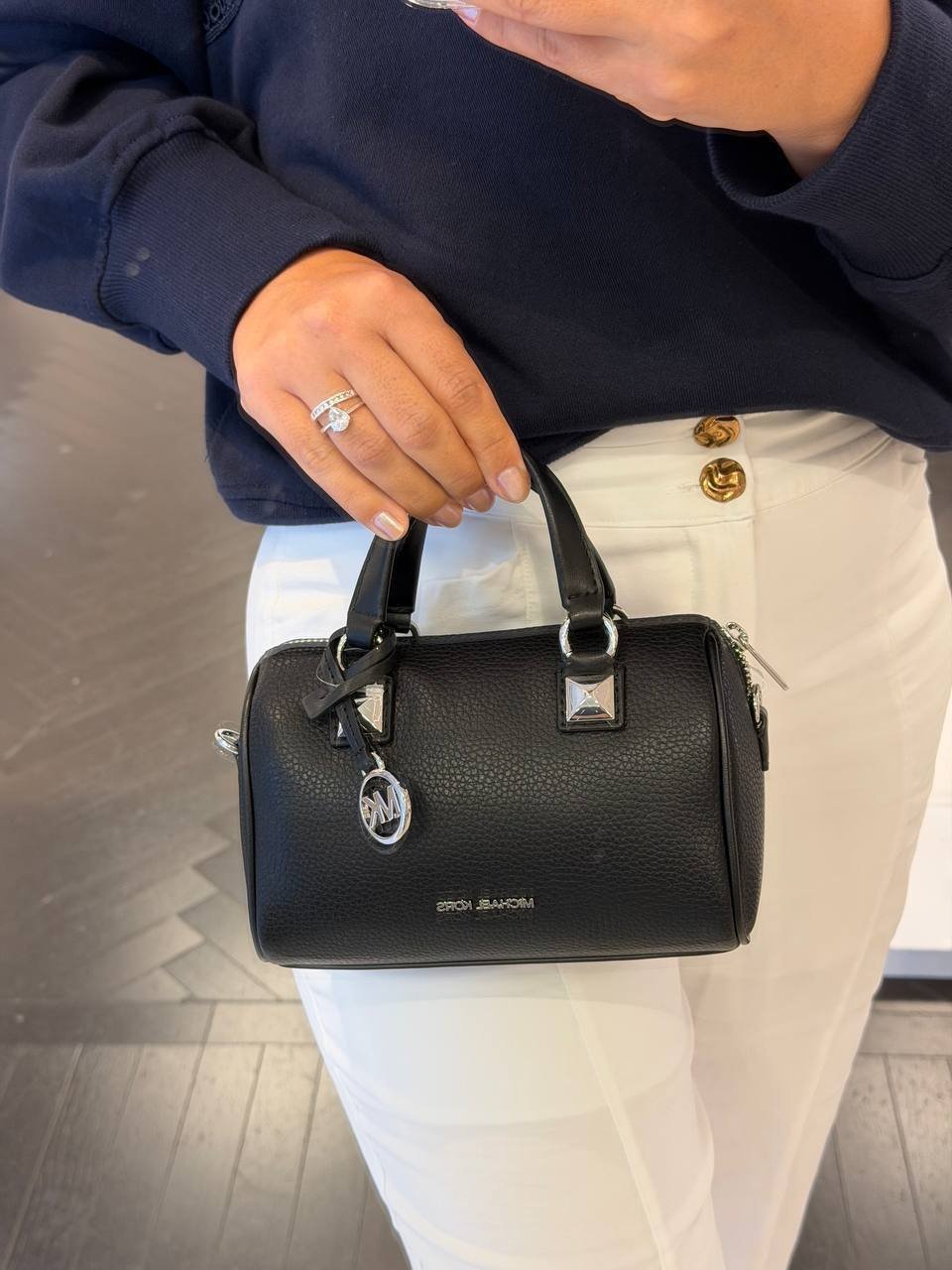 BOLSA GRAYSON DE MÃO COM ALÇA EXTRA