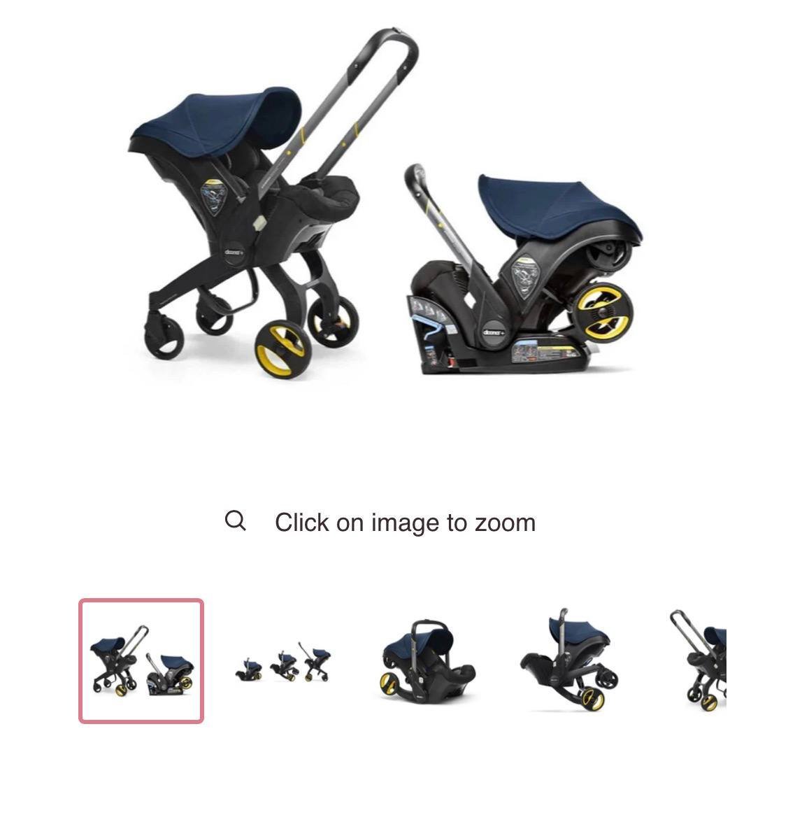 DOONA - INFANT CAR SEAT WITH BASE, DEEP BLUE