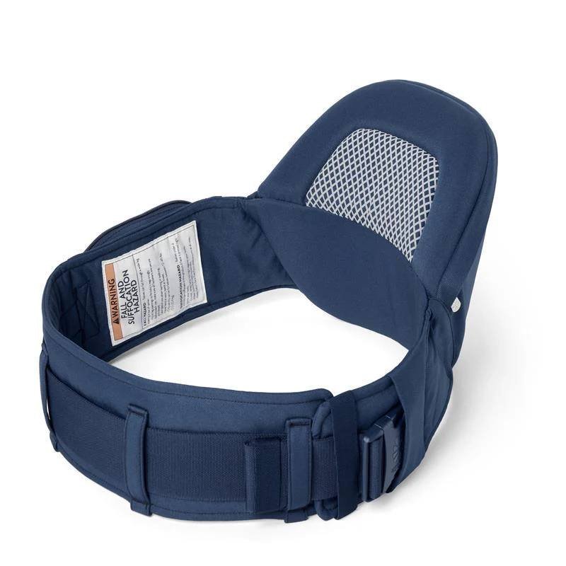 SEAT BABY CARRIER HIP SEAT WITH ENHANCED LUMBAR SUPPORT, MIDNIGHT BLUE