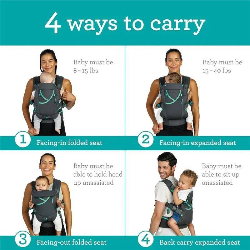 INFANTINO - CARRY ON ACTIVE MULTI-POCKET CARRIER