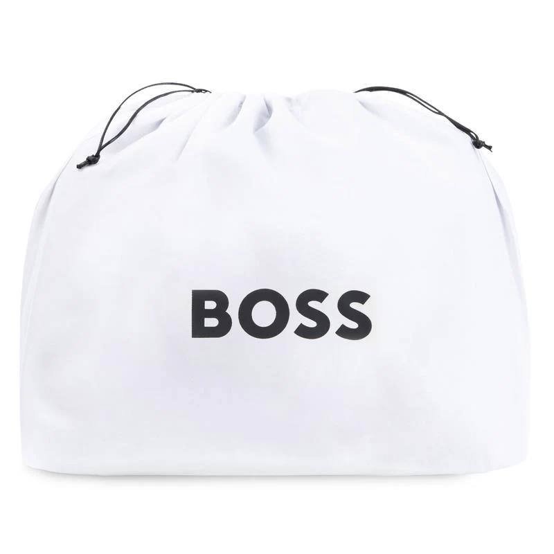 HUGO BOSS BABY - CHANGING BAG IN EMBOSSED BLACK
