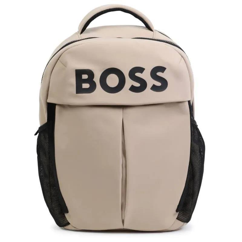 HUGO BOSS BABY - RUCKSACK BACKPACK BEIGE