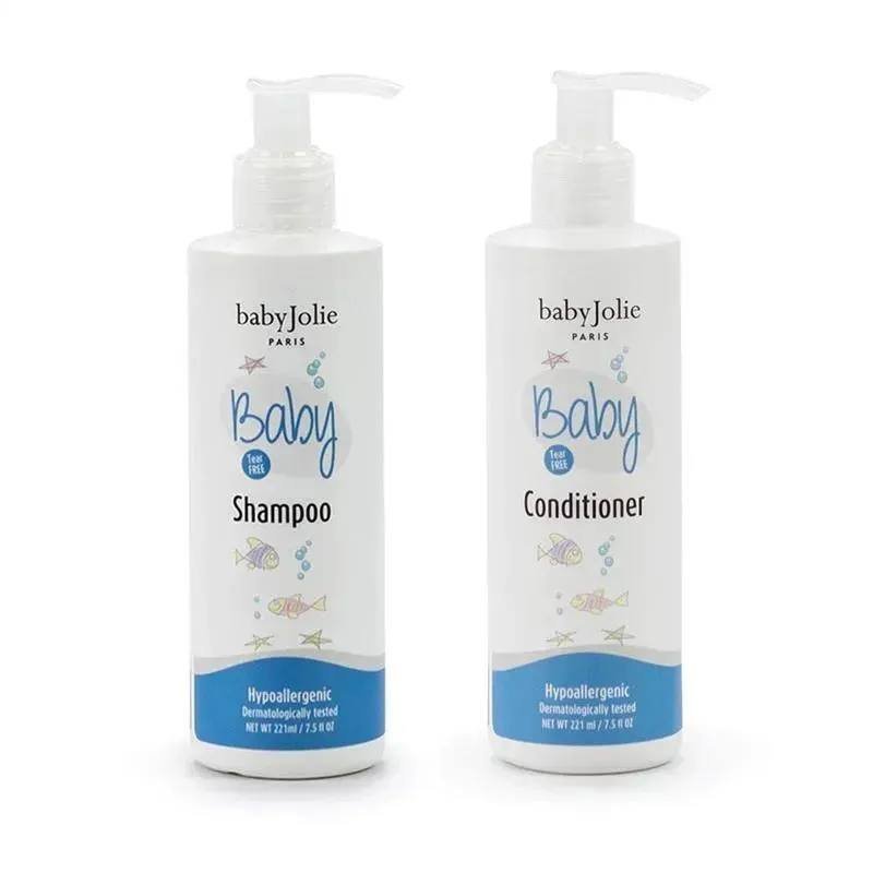 BABY JOLIE - BABY SHAMPOO & CONDITIONER SET FOR INFANT AND TODDLERS, TEAR-FREE FORMULA