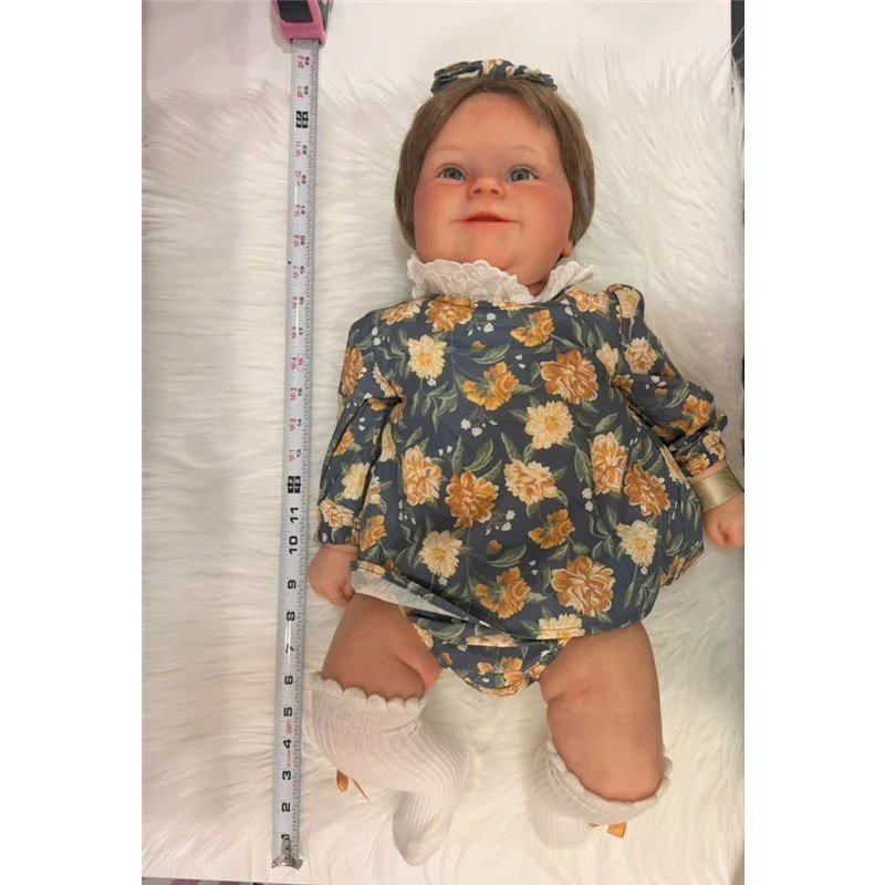 Reborn Baby Doll - White Vinyl, Boonie