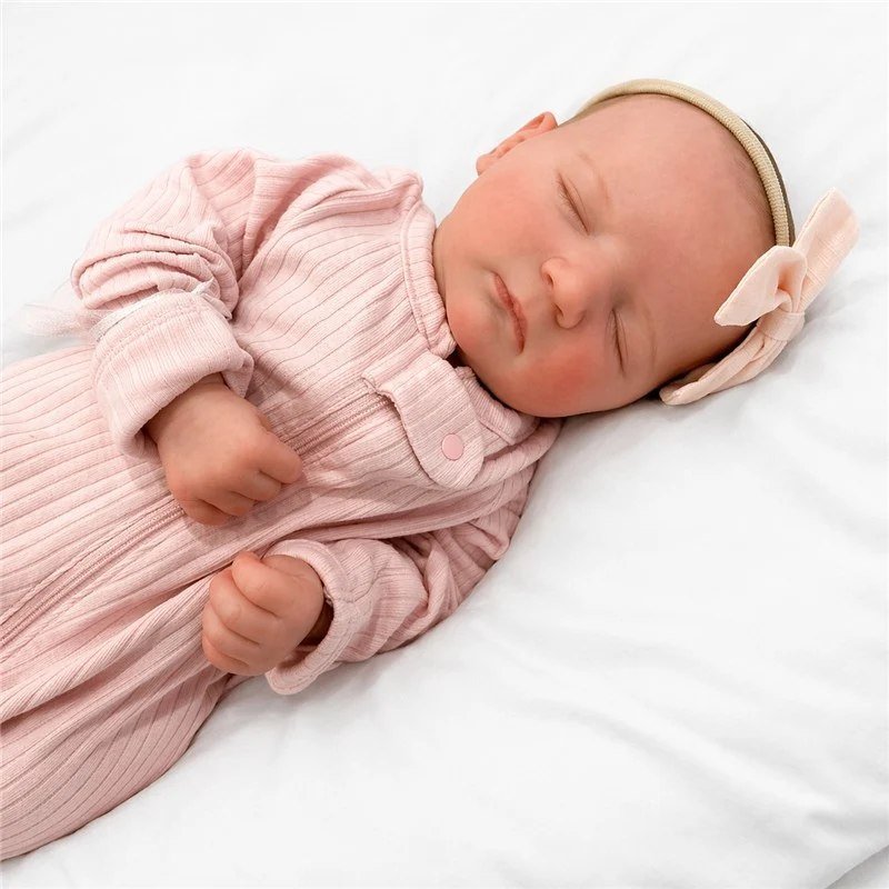 Reborn Baby Doll - White Vinyl, Boonie