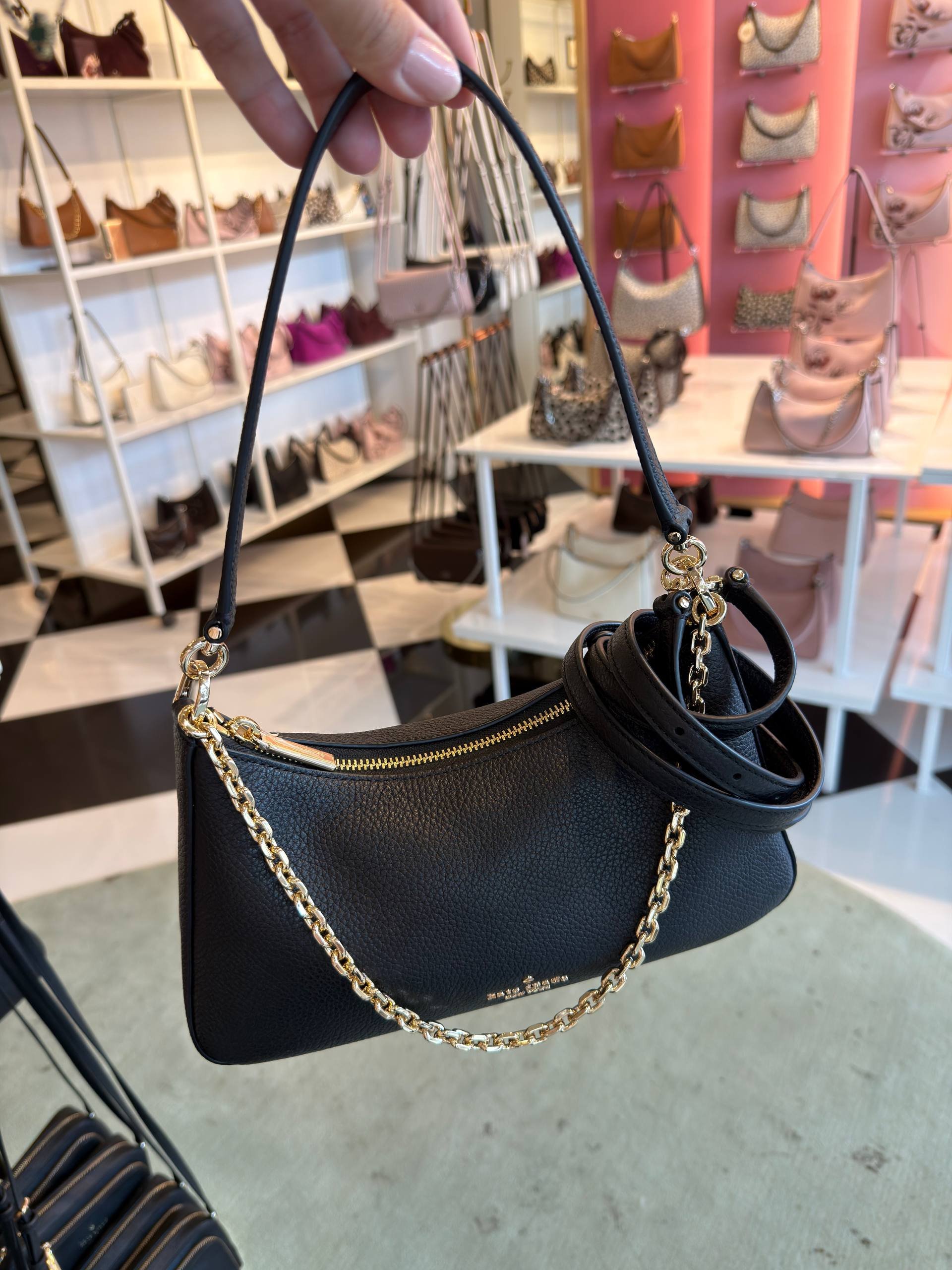 BOLSA DE OMBRO COM ALÇA EXTRA