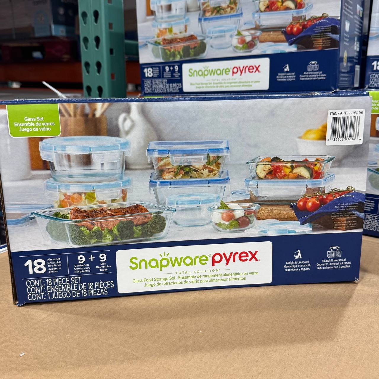 PYREX 18 peças