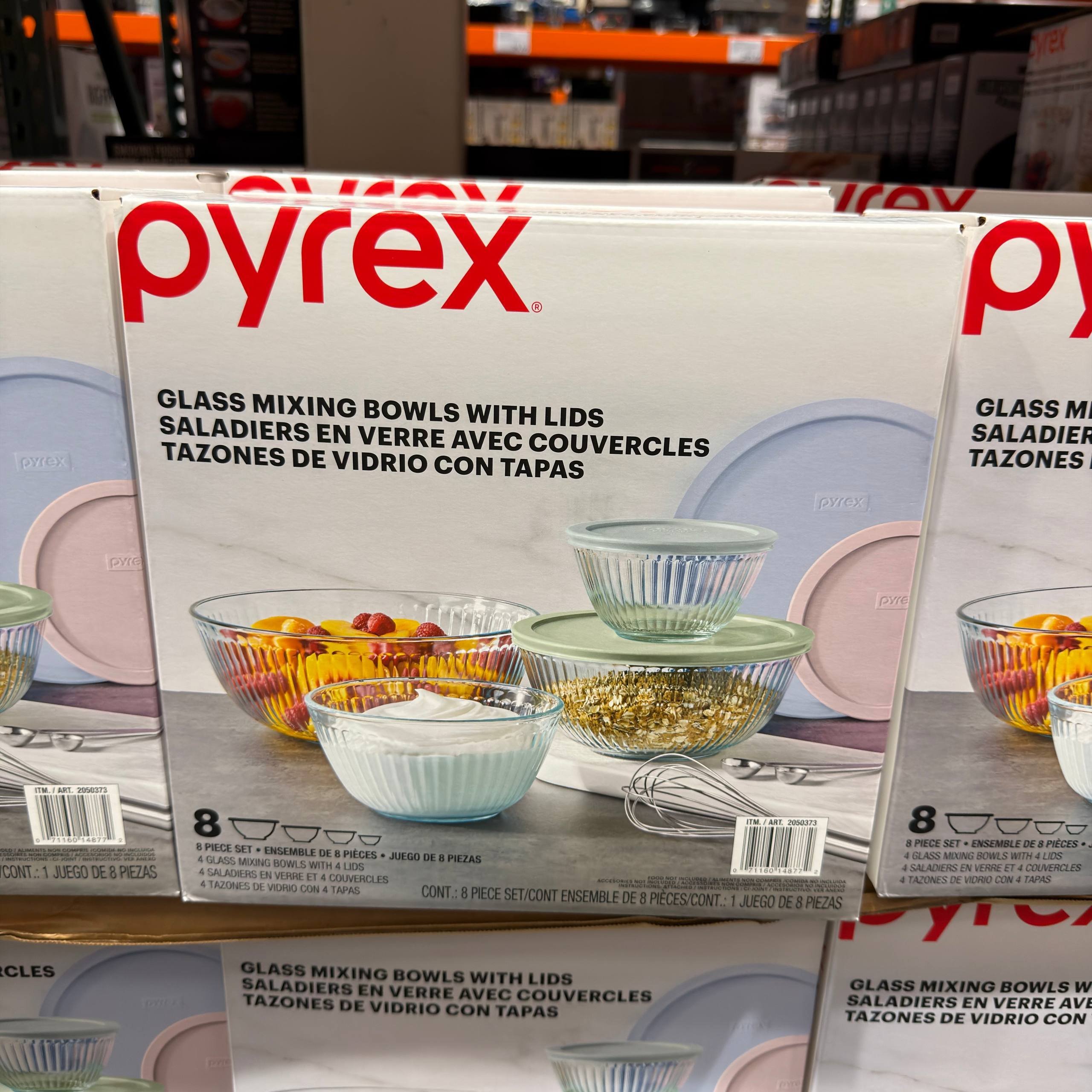 PYREX KIT 8 PEÇAS