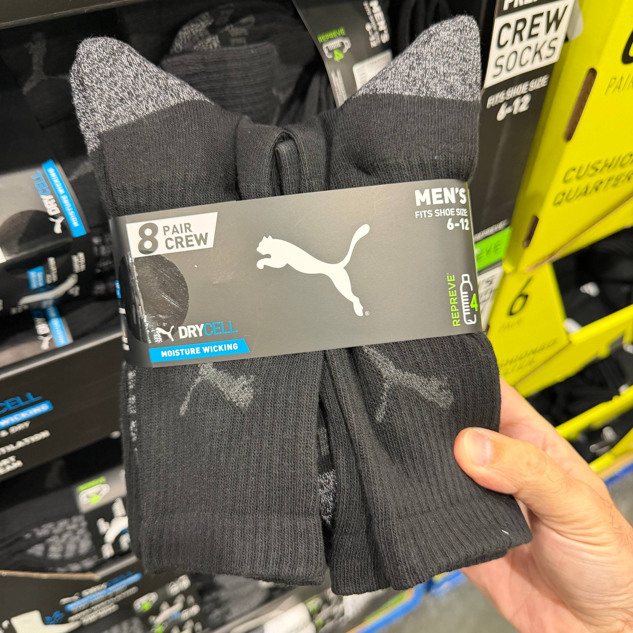 8 PARES DE MEIA Masculina