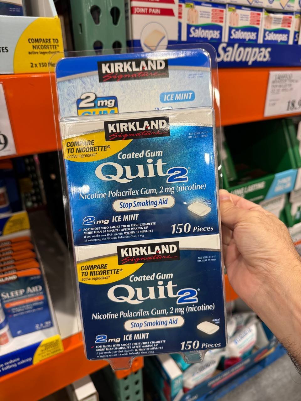 QUIET 2 - CHICLETE PARA PARAR DE FUMAR