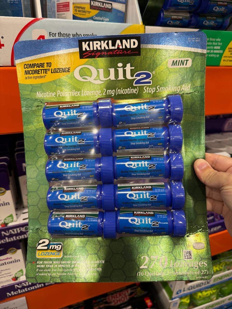 QUIET 2 - PASTILHA PARA PARAR DE FUMAR