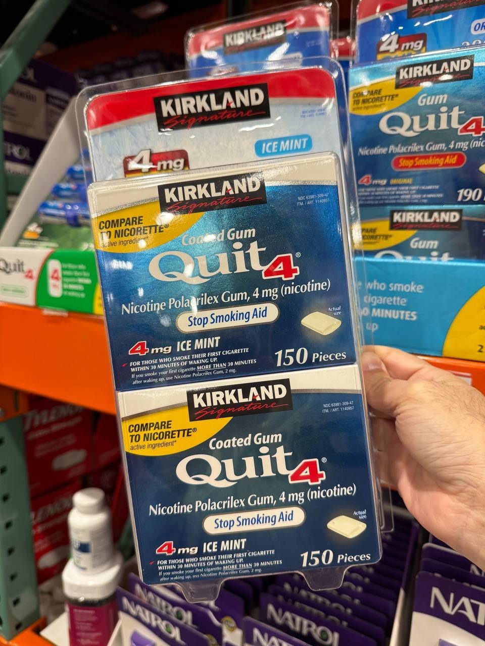 QUIET 4 - CHICLETE PARA PARAR DE FUMAR
