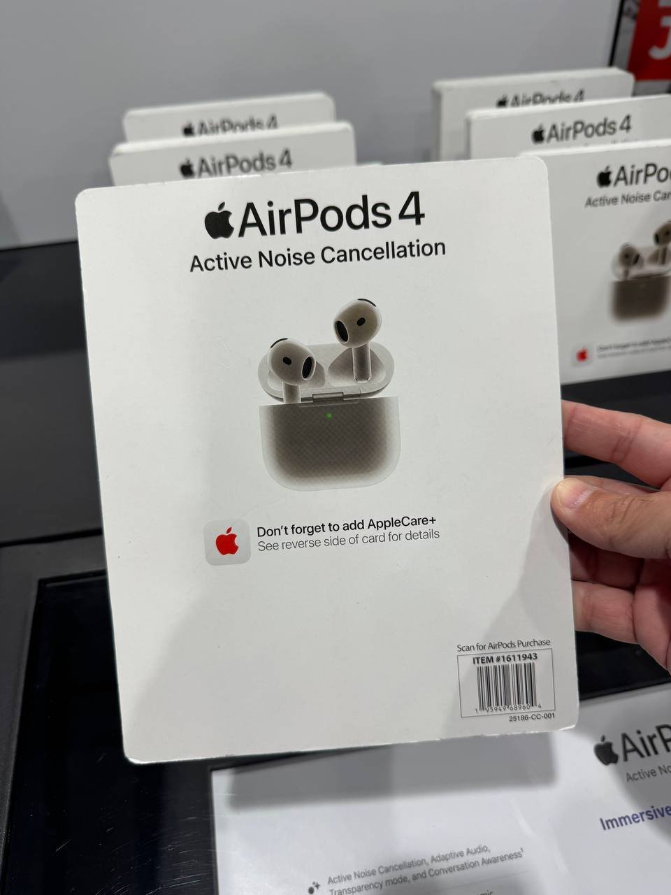 AIRPODS 4 COM CANCELAMENTO DE RUÍDO