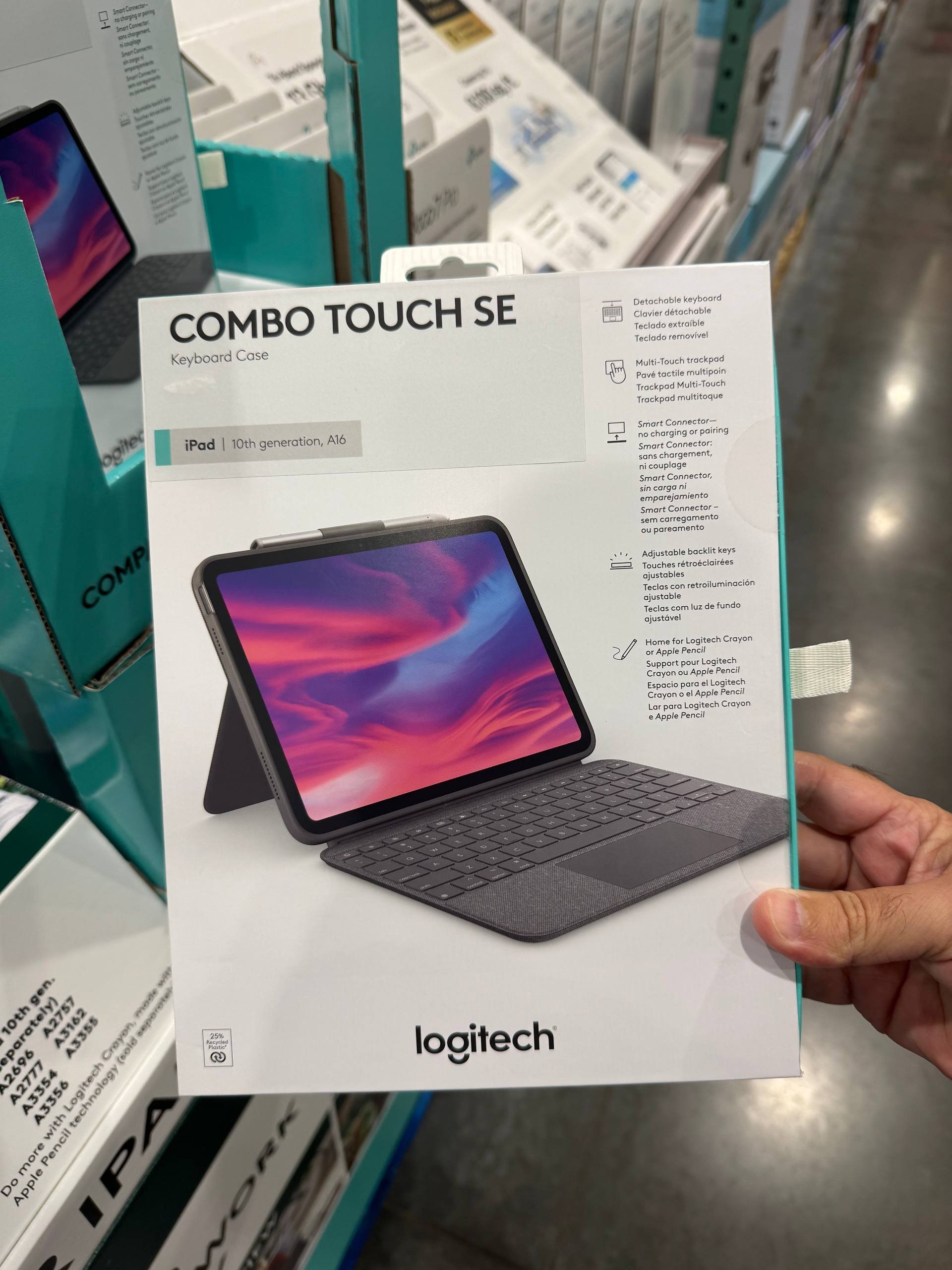CASE + TECLADO IPAD 10 e A16