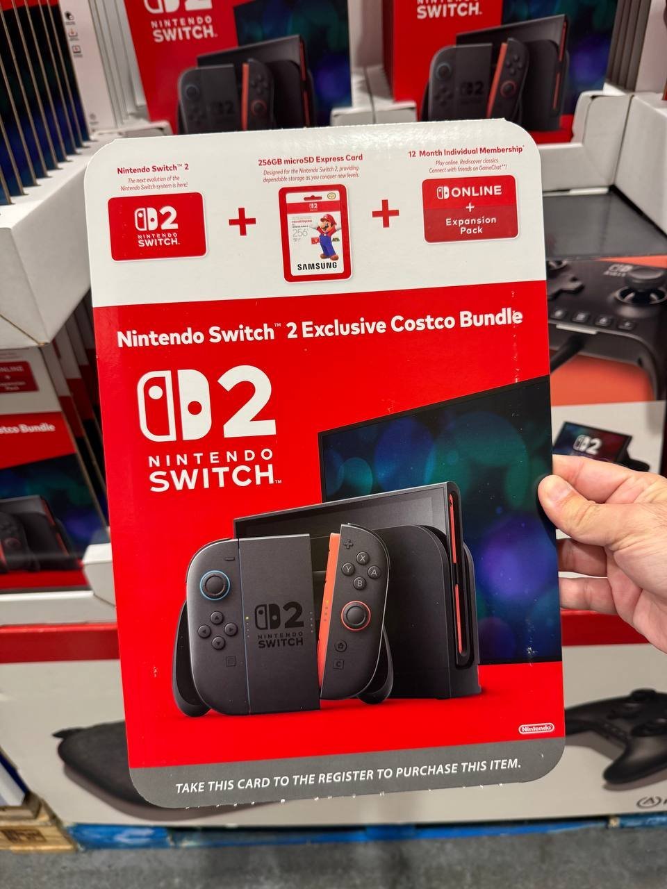 NINTENDO SWITCH 2 + 256gb Micro Sd + 12 meses Nintendo online