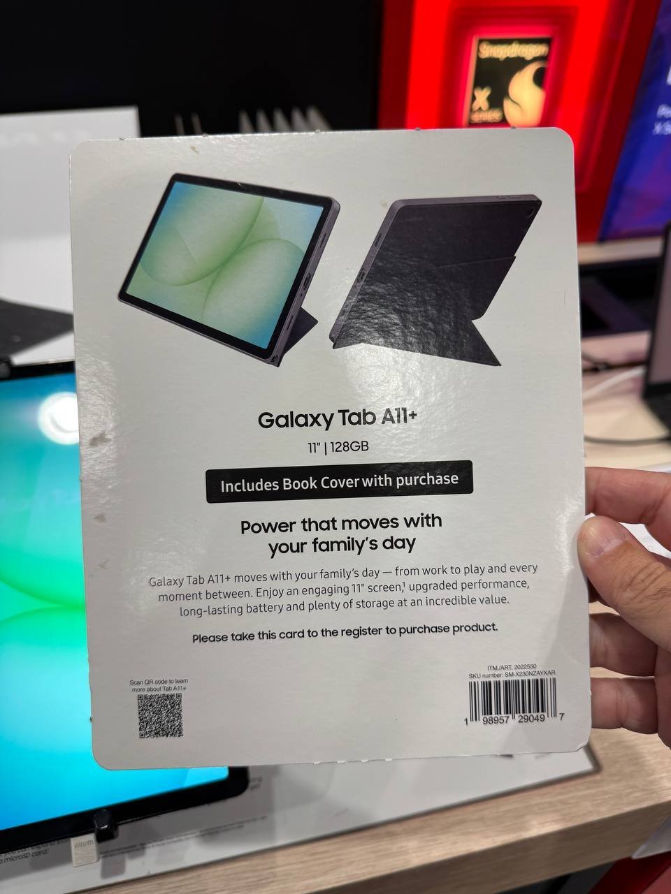 TABLET GALAXY A11+ COM CASE